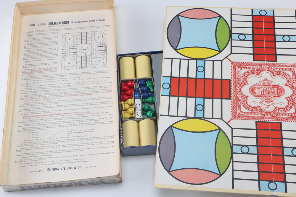 Assortment Of Vintage Board Games