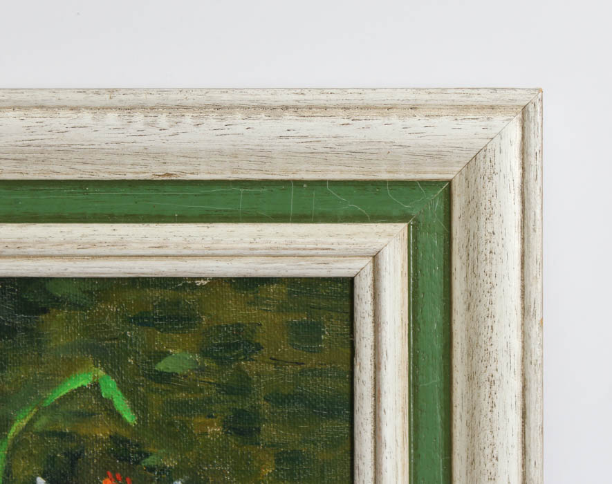 Framed Lily Flower Paintings