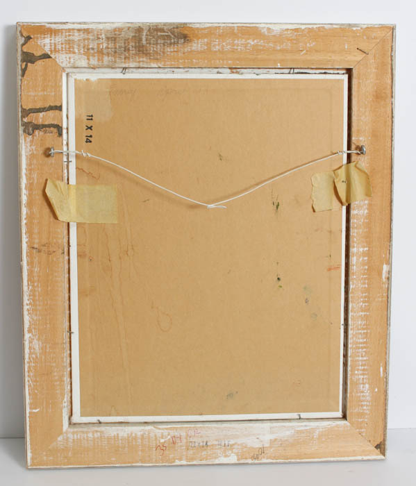 Framed Lily Flower Paintings