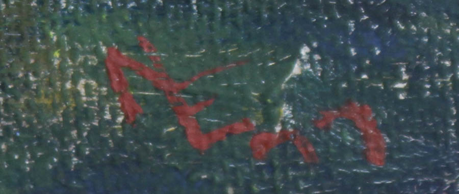 Framed Lily Flower Paintings