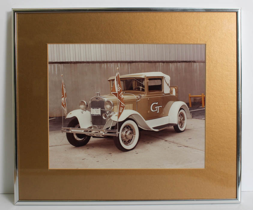 Set of Two Georgia Tech Framed Art