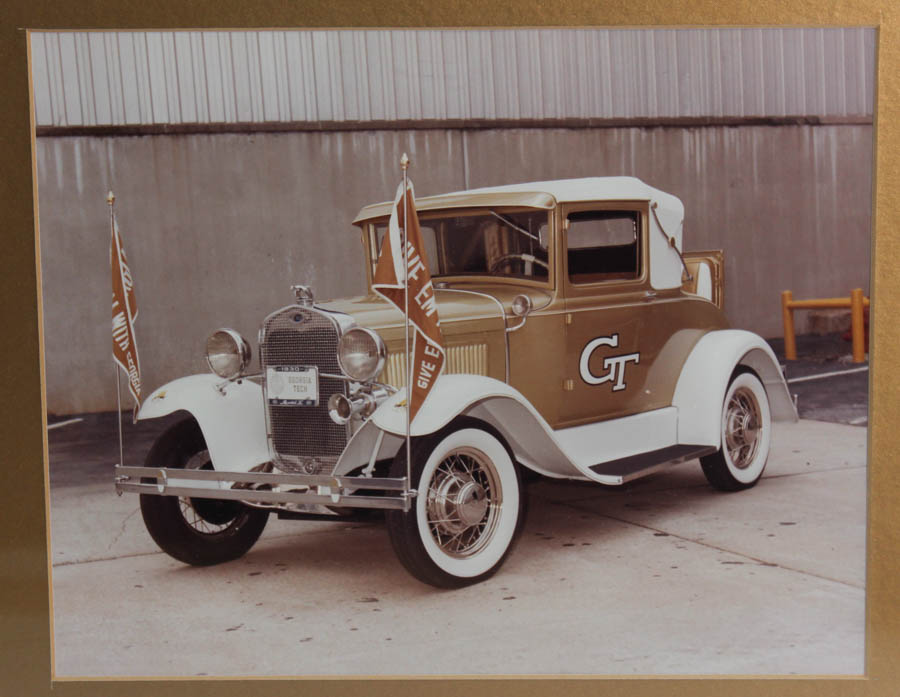 Set of Two Georgia Tech Framed Art