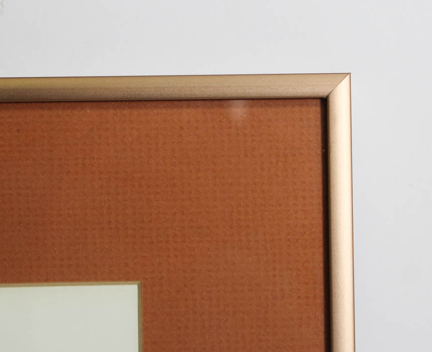 Framed Photo Offset Lithograph "A Bad Lie"