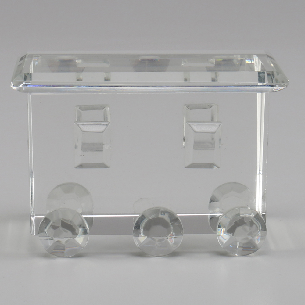 Glass Train Locomotives And Cars