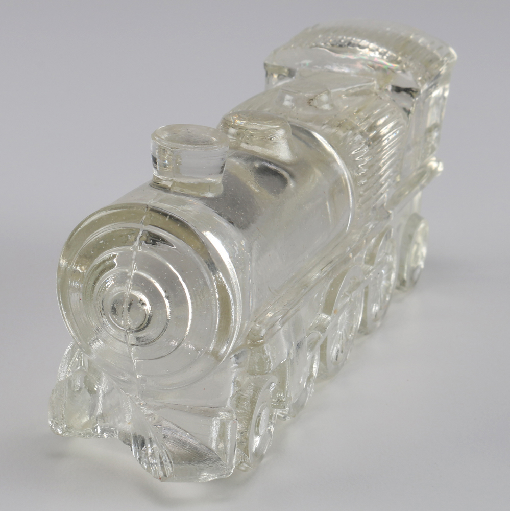 Glass Train Locomotives And Cars