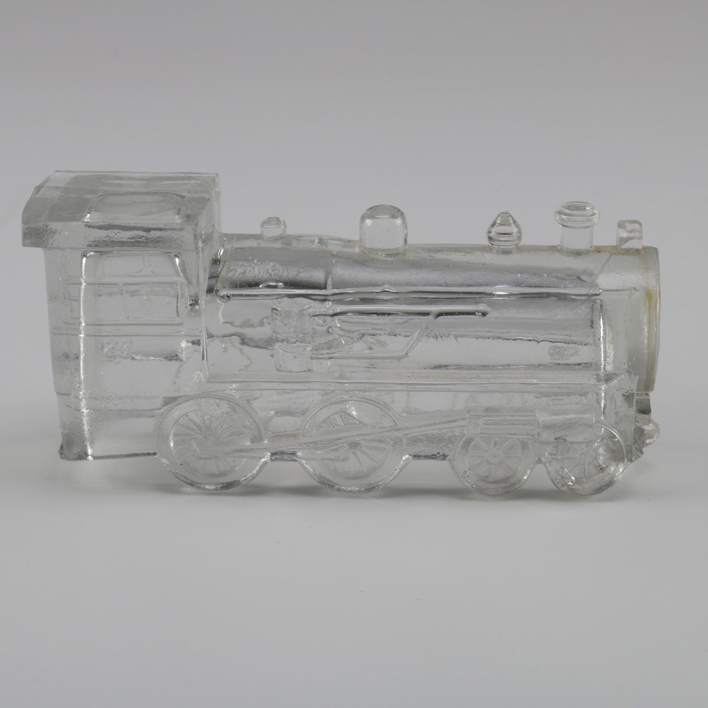 Glass Train Locomotives And Cars