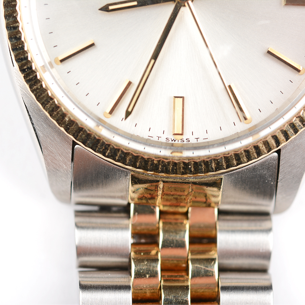 Stainless Steel and 18K Yellow Gold Oyster Perpetual Air King Rolex