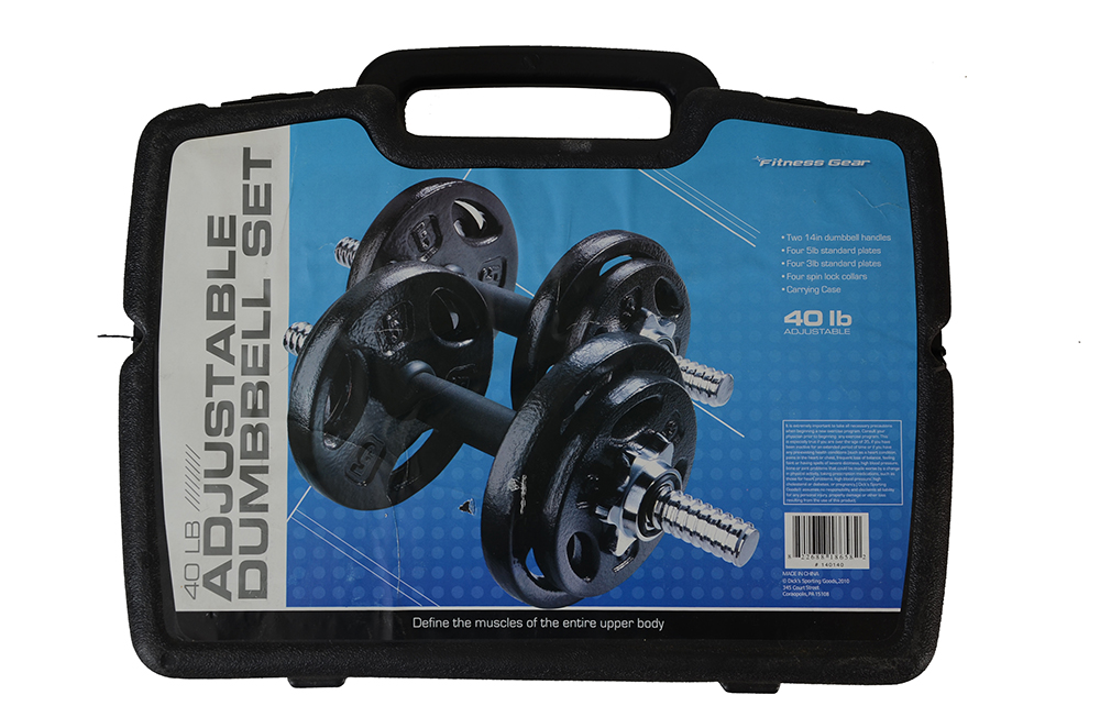 Everlast Freestanding Heavy Bag and Weight Set