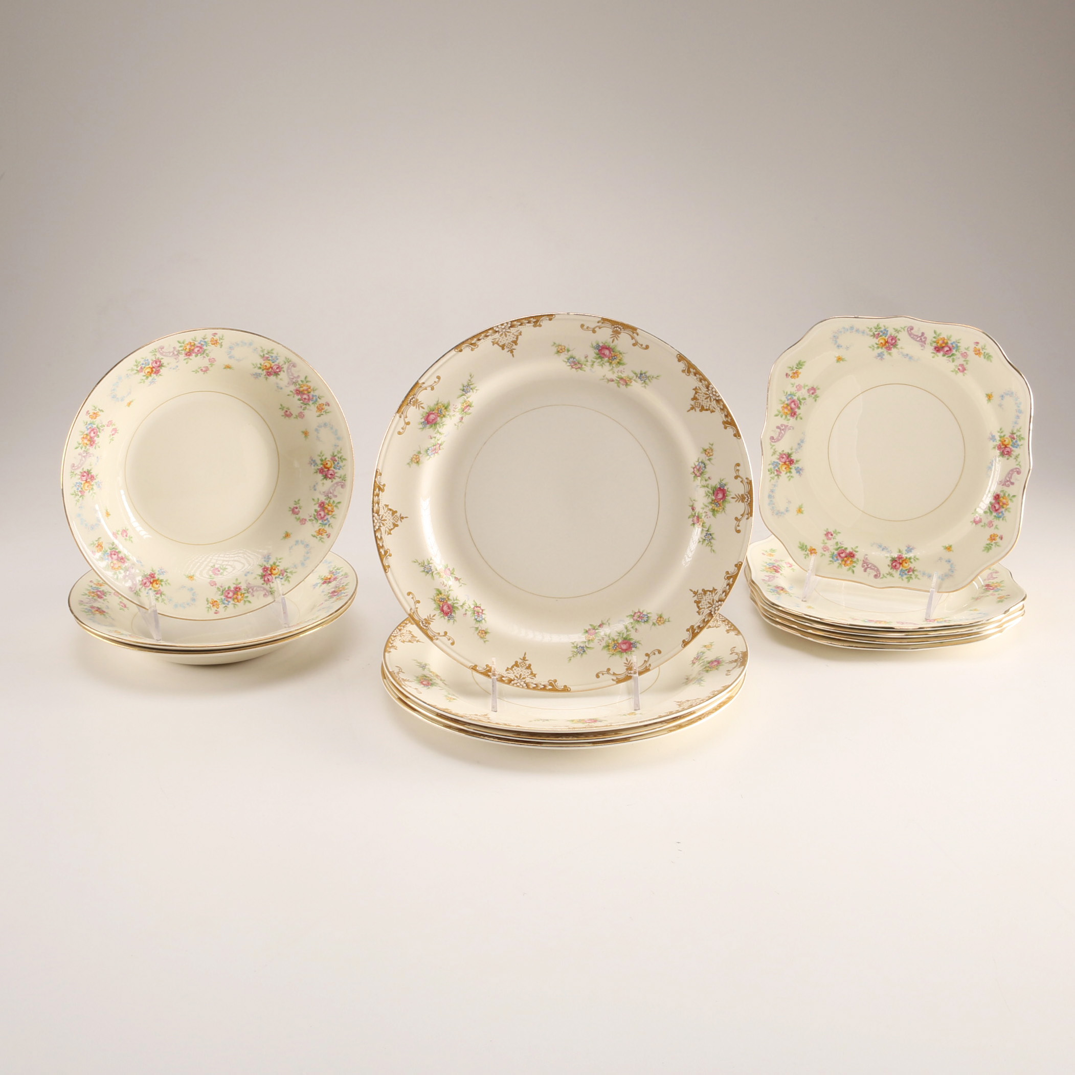 Collection of "Eggshell Nautilus" China