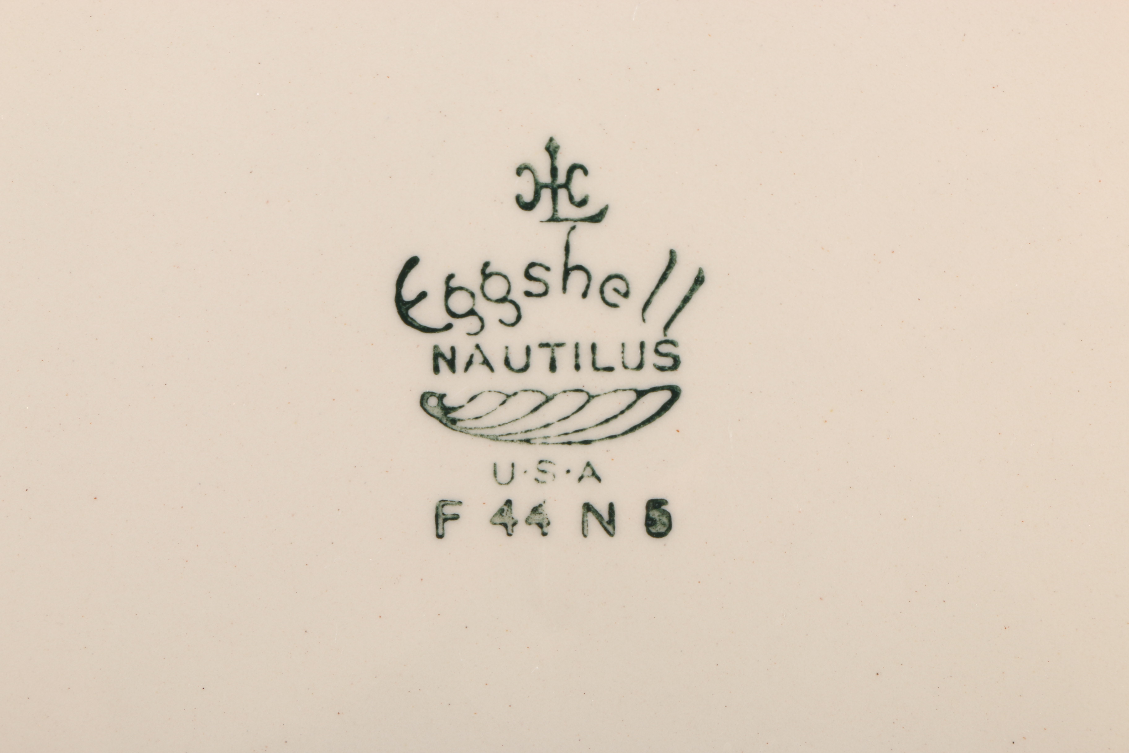 Collection of "Eggshell Nautilus" China