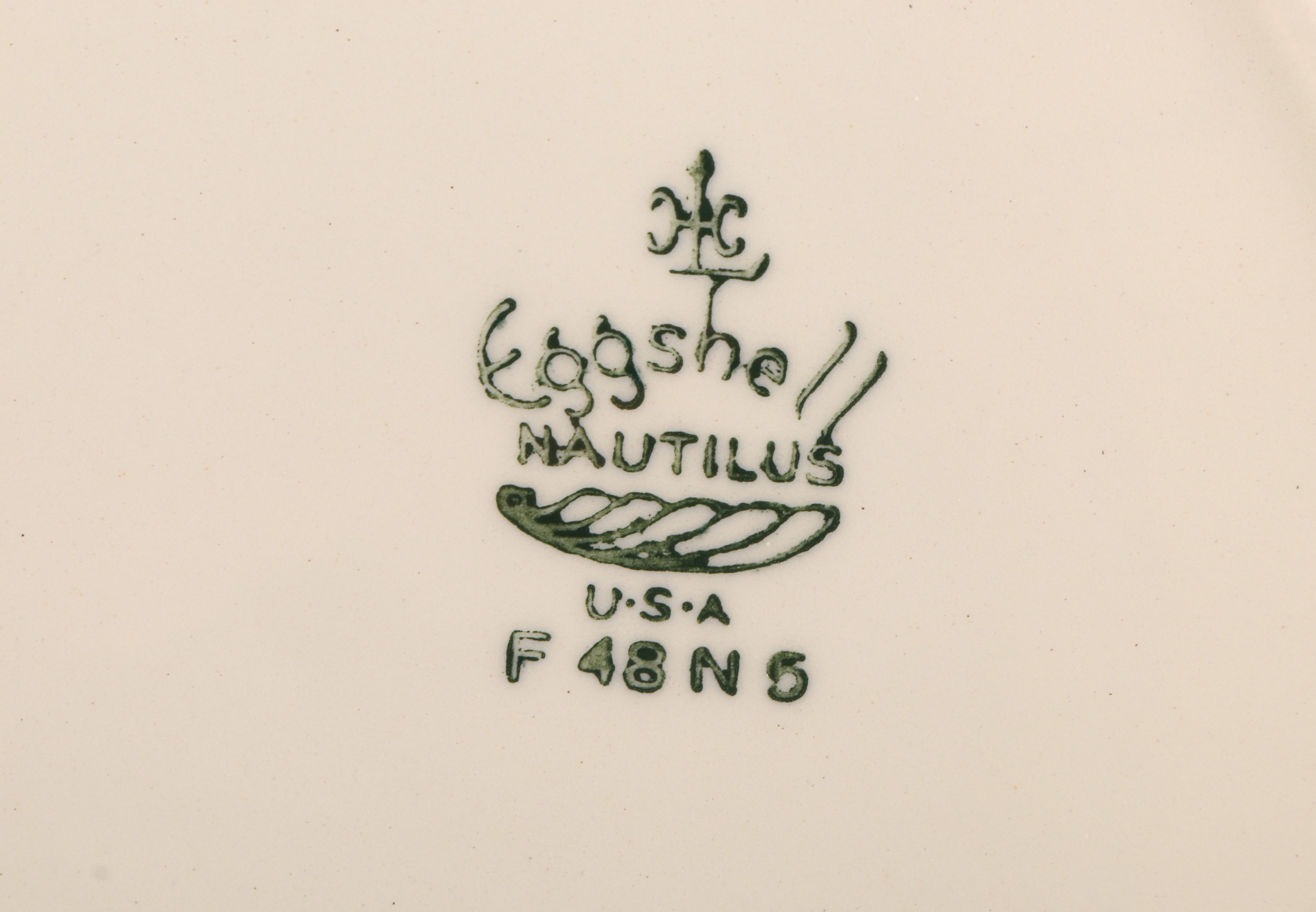 Collection of "Eggshell Nautilus" China