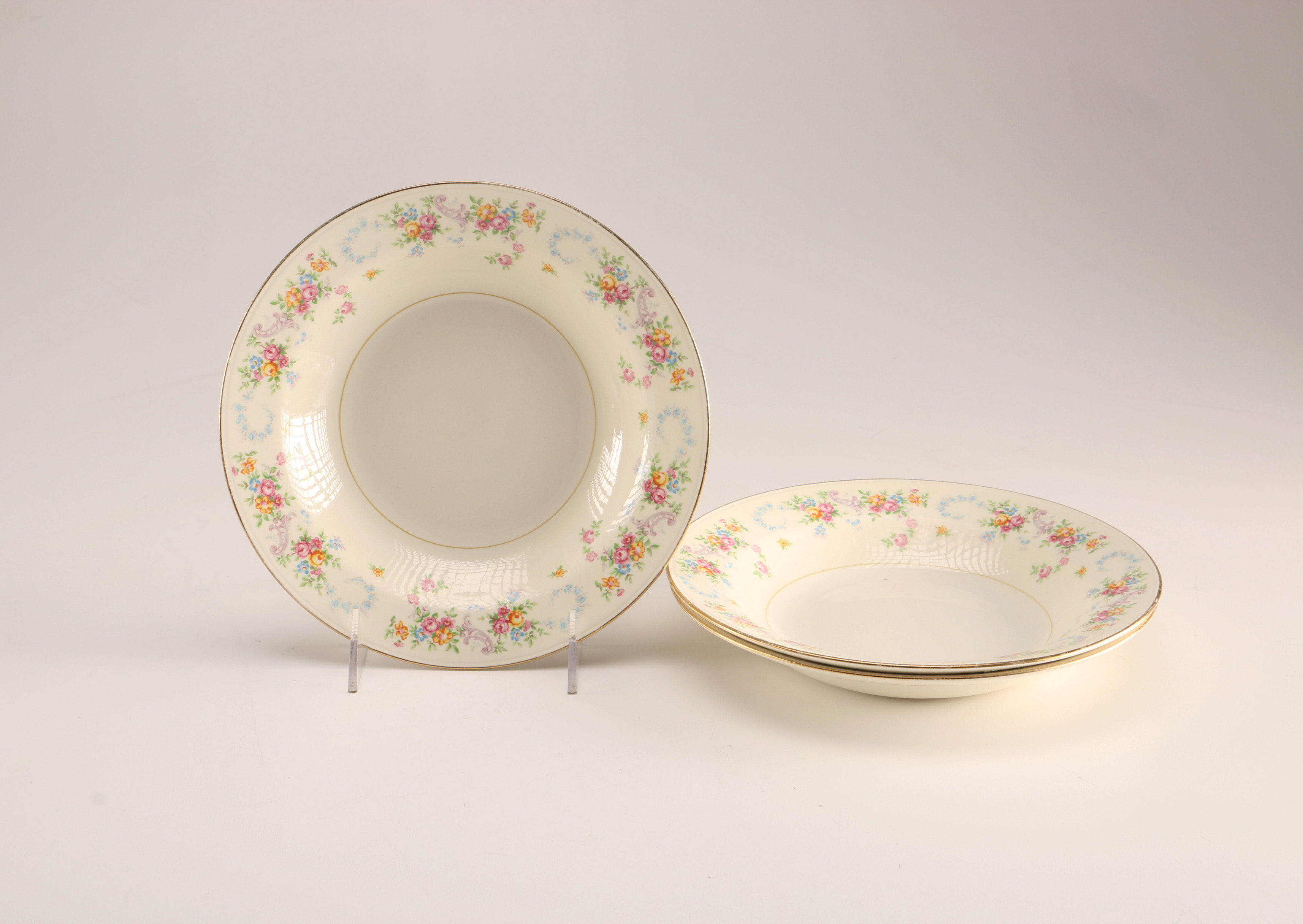 Collection of "Eggshell Nautilus" China