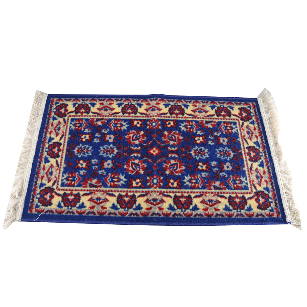 Blue Foral Rug