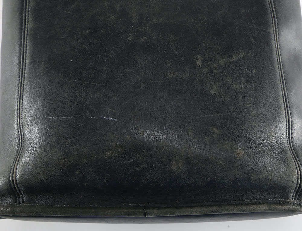 Black Leather Coach Hobo Purse