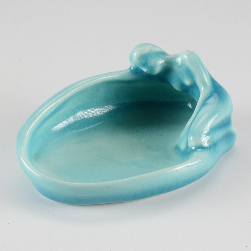 1946 Rookwood Pottery Nude Pin Tray