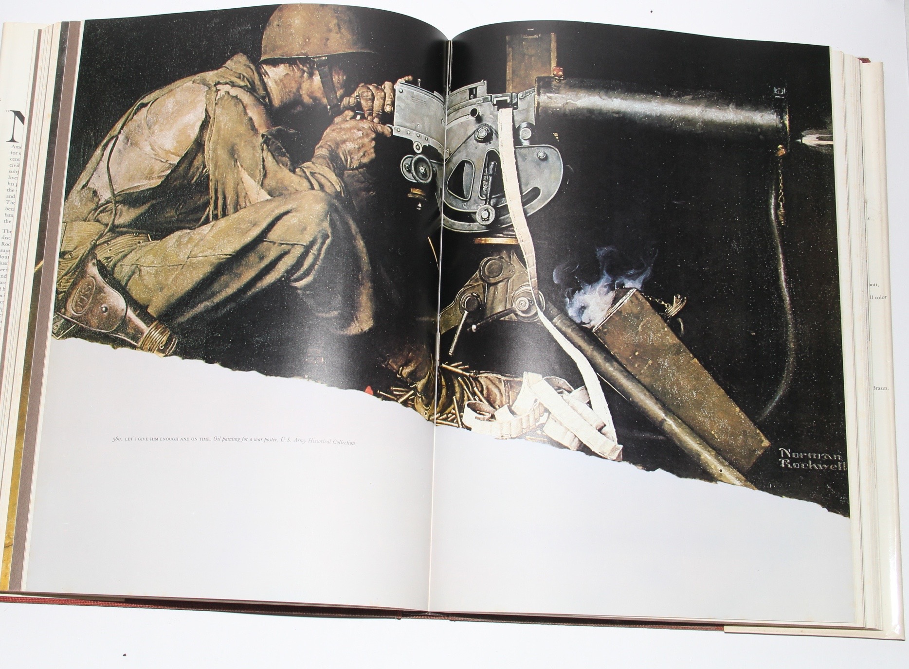 Vintage Hardcover "Norman Rockwell Artist and Illustrator" Art Book