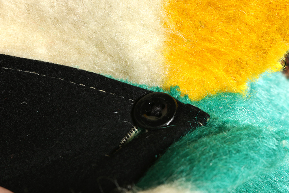 Circa 1920s Vintage Hudson's Bay Company Wool Blanket Coat