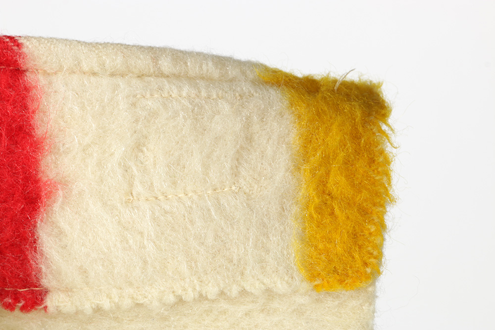 Circa 1920s Vintage Hudson's Bay Company Wool Blanket Coat