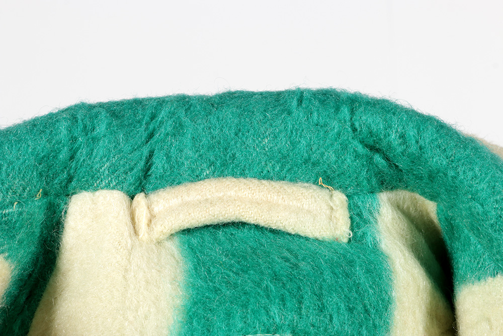 Circa 1920s Vintage Hudson's Bay Company Wool Blanket Coat