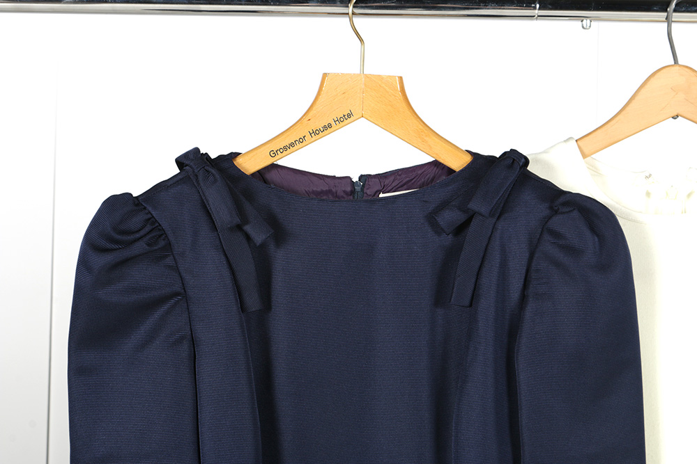 Vintage Navy and White Women's Dresses