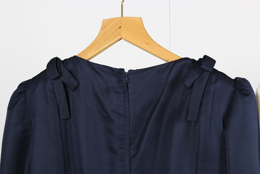 Vintage Navy and White Women's Dresses