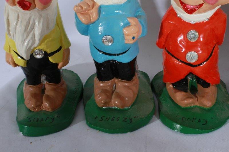 Handmade Snow White and the Seven Dwarfs Figurines