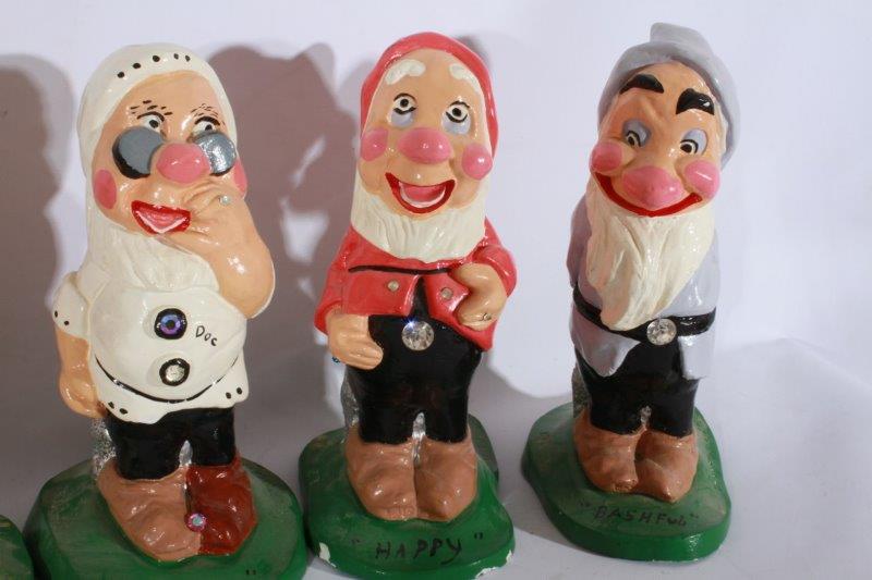 Handmade Snow White and the Seven Dwarfs Figurines