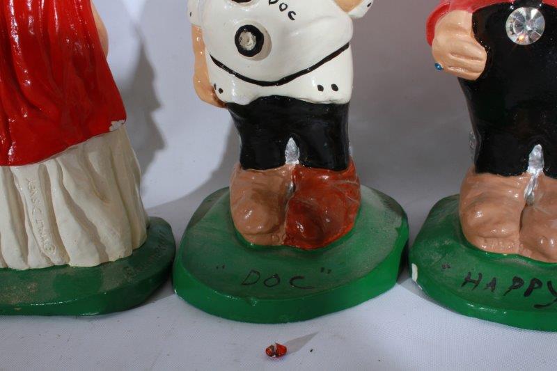 Handmade Snow White and the Seven Dwarfs Figurines