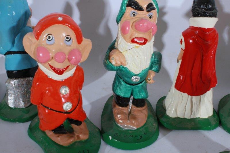Handmade Snow White and the Seven Dwarfs Figurines