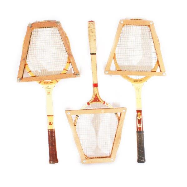 Vintage Tennis Racket Collection