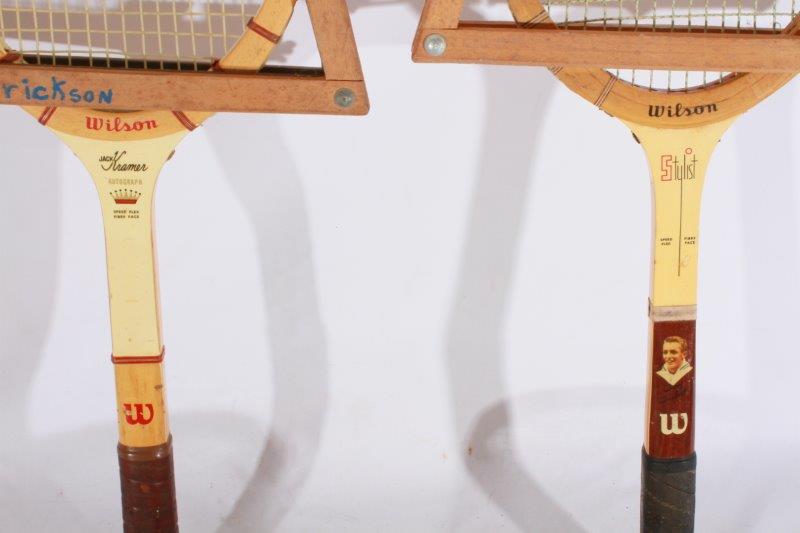 Vintage Tennis Racket Collection