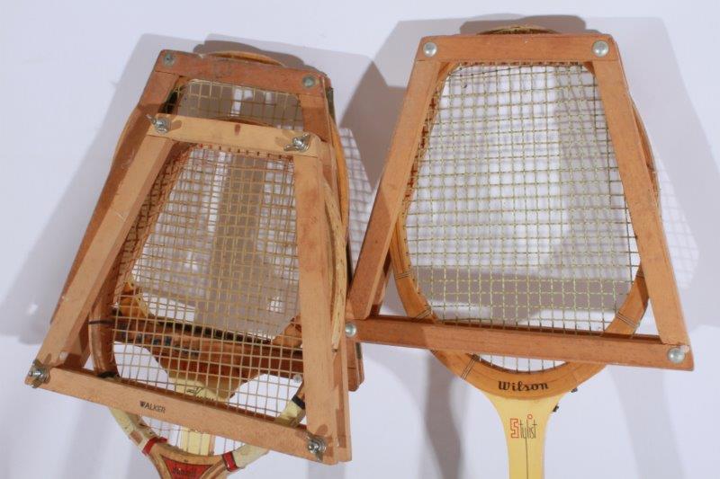 Vintage Tennis Racket Collection