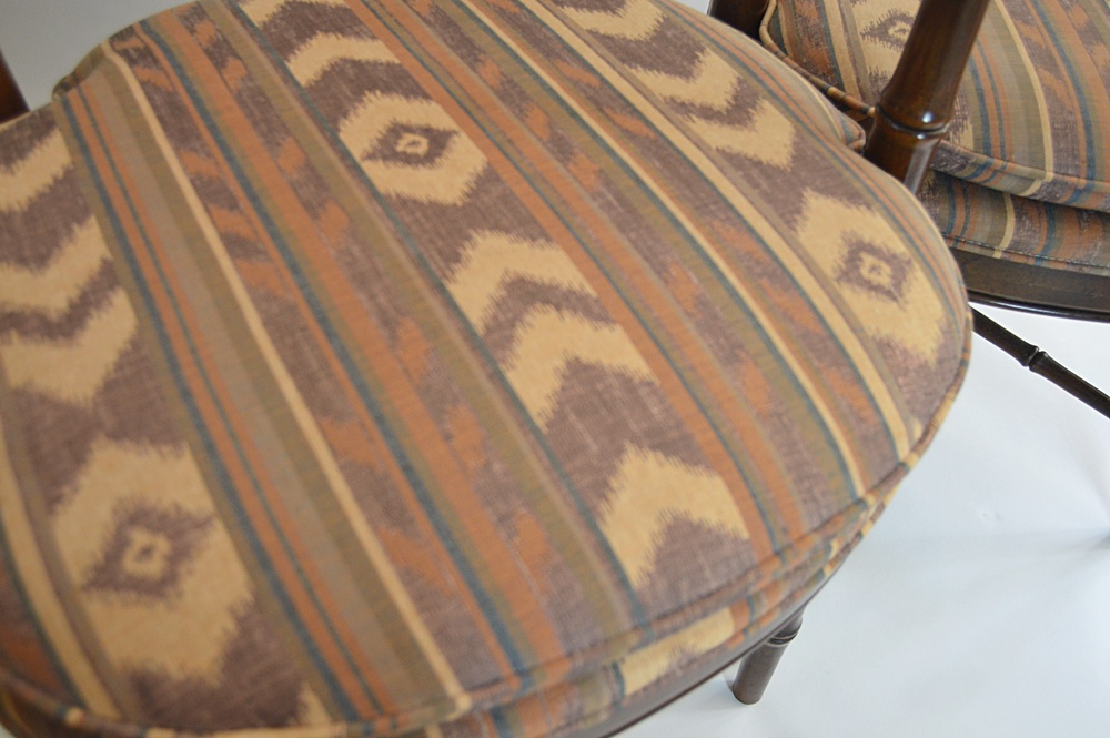 Pair of Drexel Heritage Chippendale Chinoiserie Armchairs