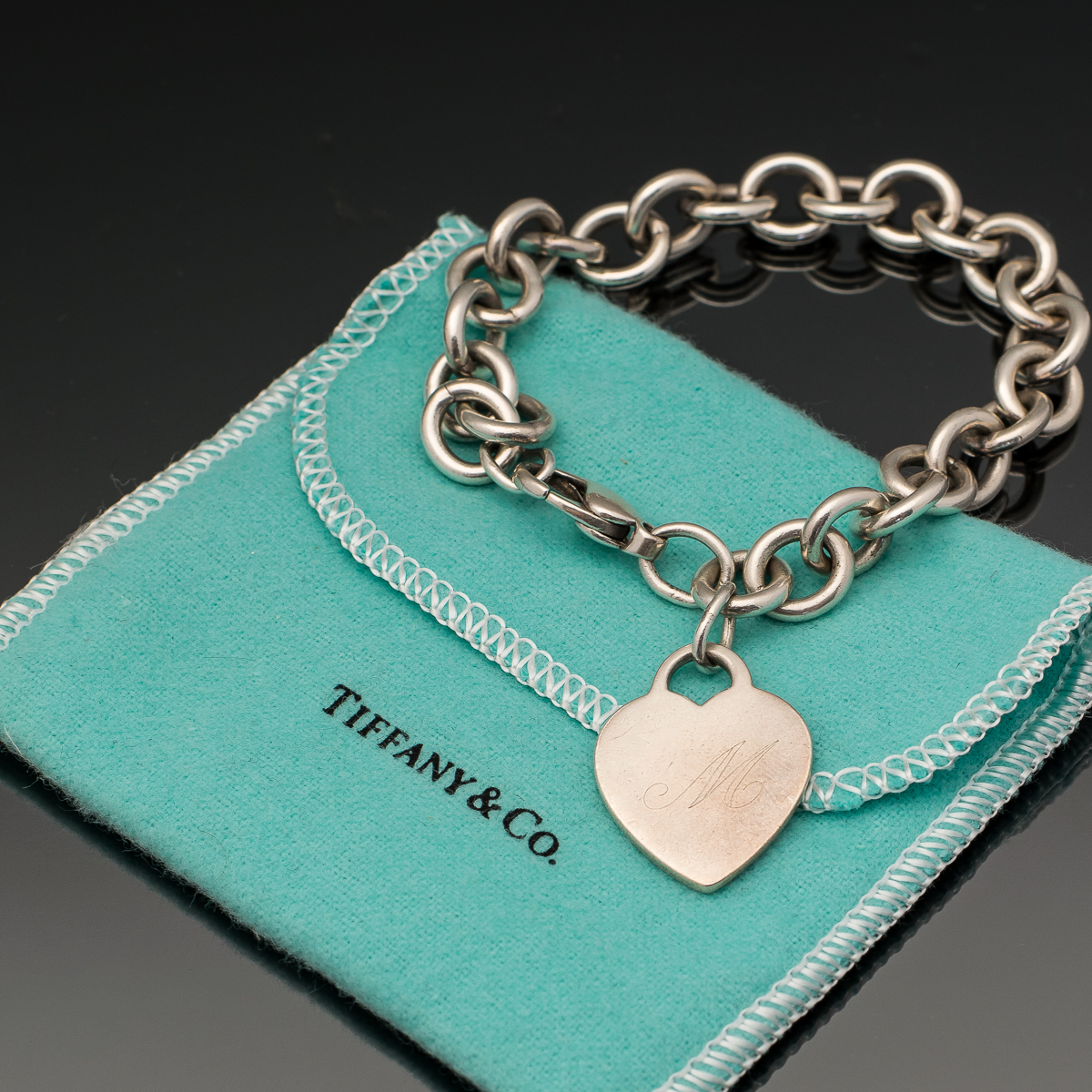 Tiffany & Co. Sterling Silver Charm Bracelet