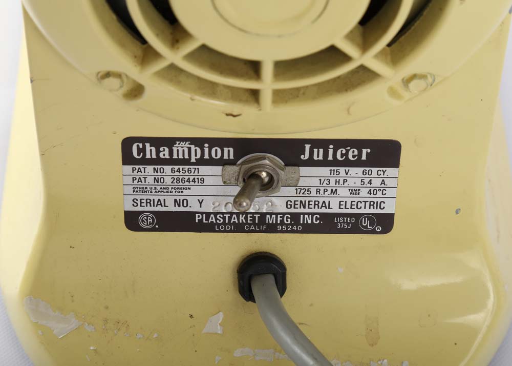 Vintage Electric Kitchen Juicer