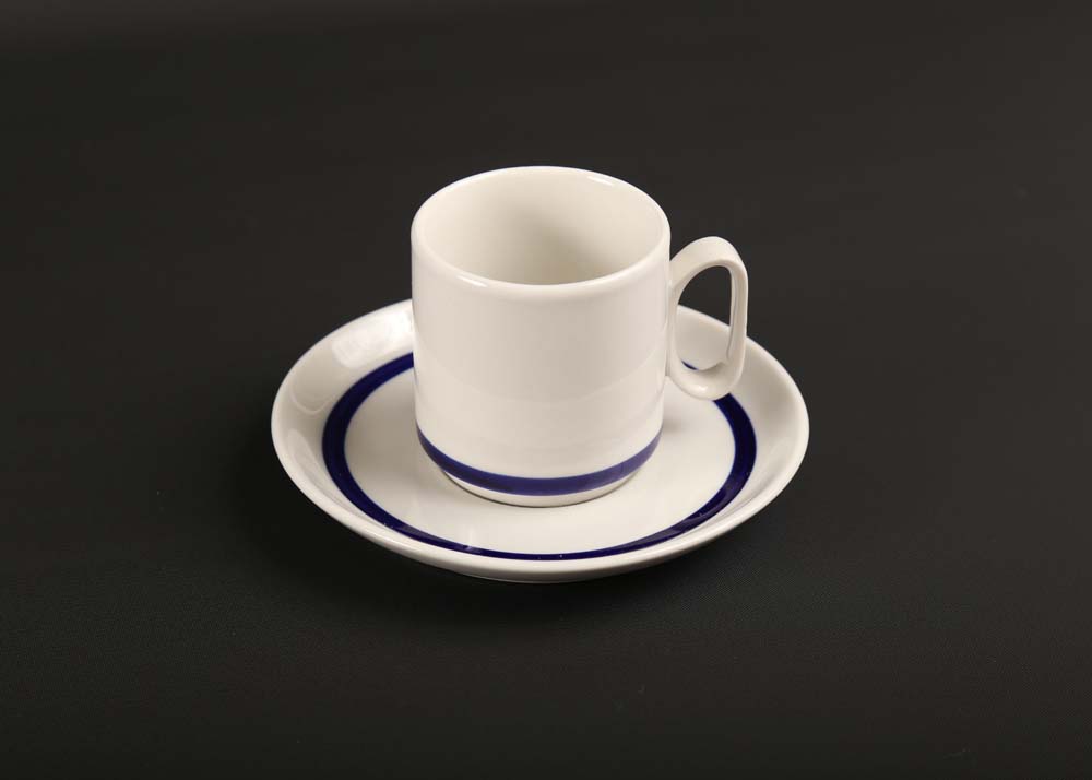 Set of 6 Tognana Cups and Saucers