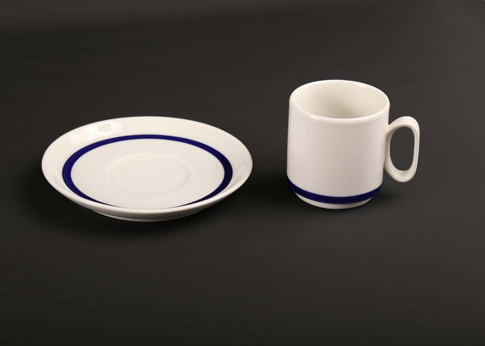 Set of 6 Tognana Cups and Saucers