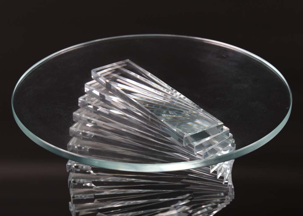Modern Glass Pedestal