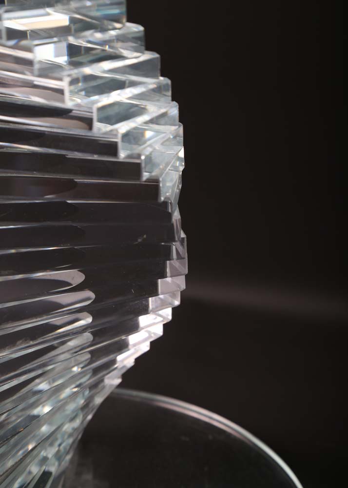 Modern Glass Pedestal