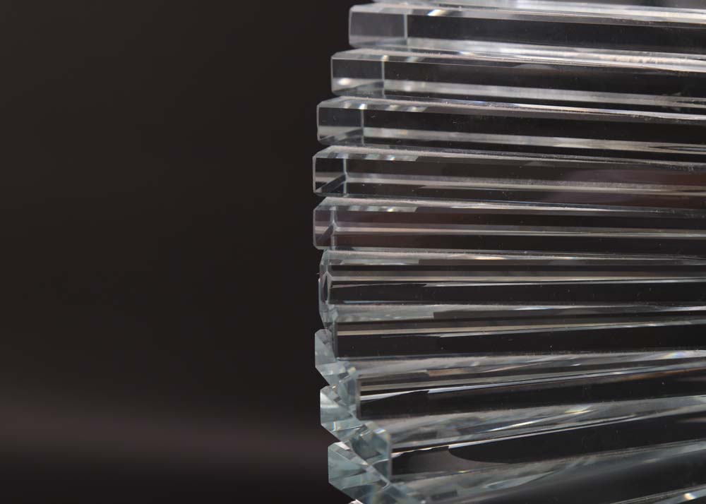 Modern Glass Pedestal