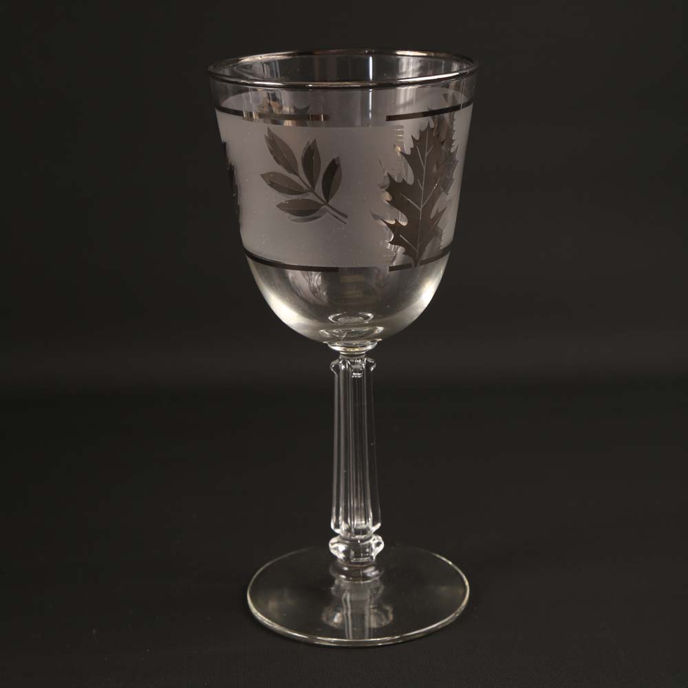 Set of Glass Stemware