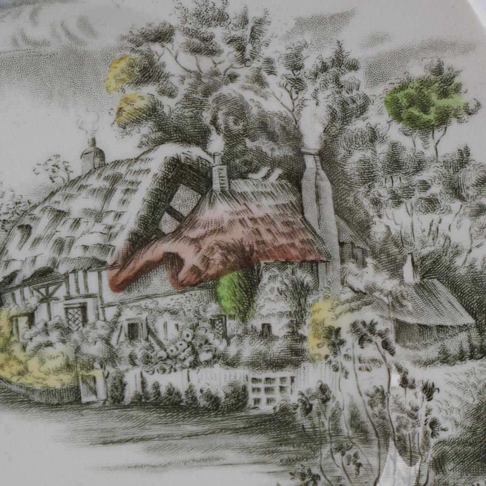 "Happy England" Decorative Plate by Johnson Bros