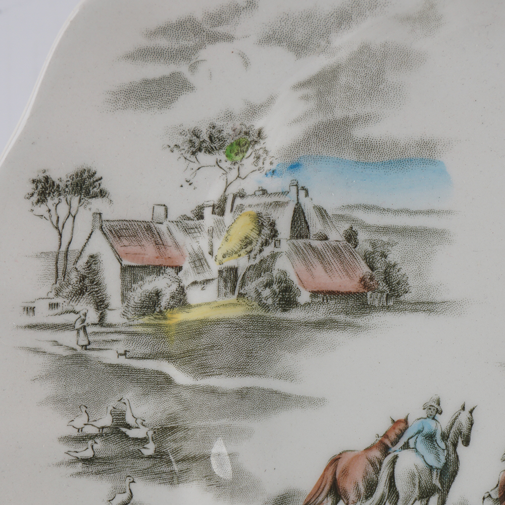 "Happy England" Decorative Plate by Johnson Bros