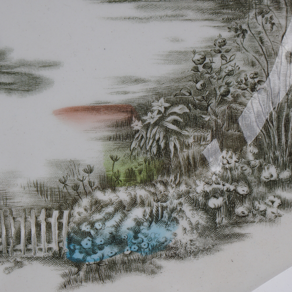 "Happy England" Decorative Plate by Johnson Bros