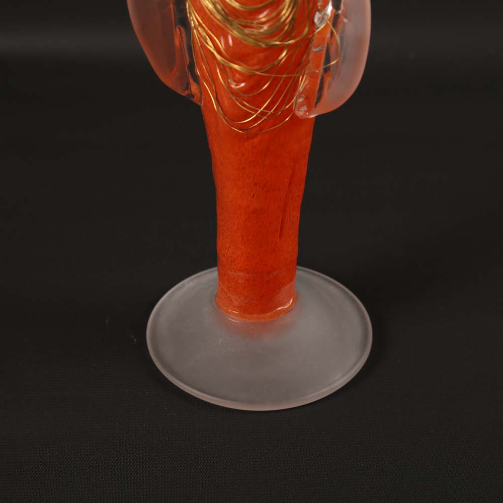 Venetian Glass Figural Bud Vase