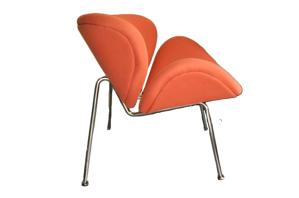 Reproduction of a Mid Century Modern Pierre Paulin "Orange Slice Chair"