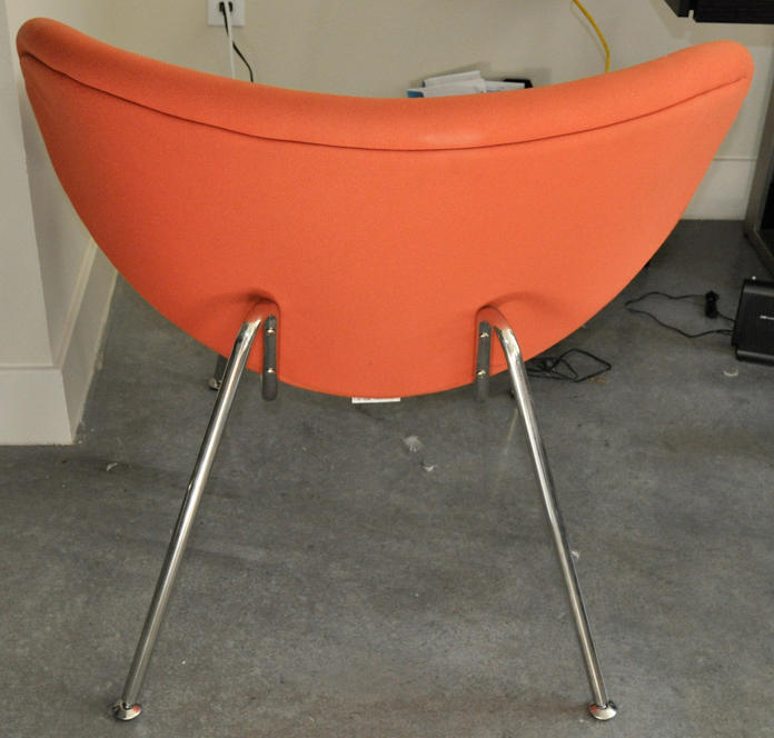 Reproduction of a Mid Century Modern Pierre Paulin "Orange Slice Chair"
