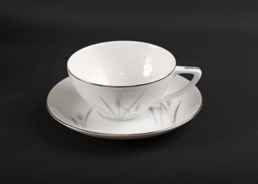 Fine China of Japan Platinum Wheat Collection
