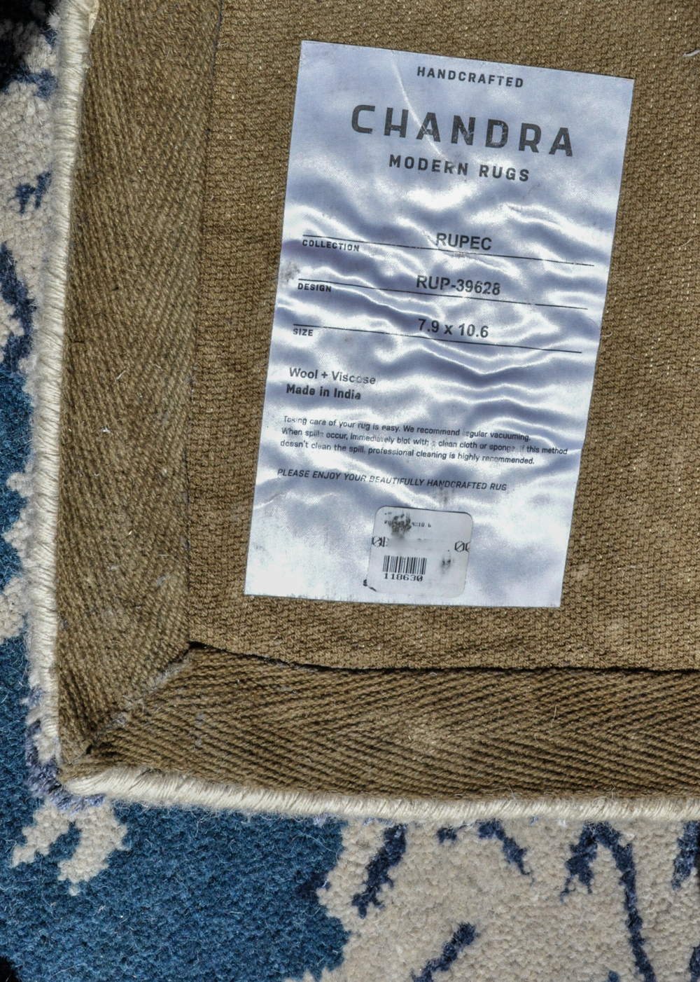 Power Loomed Contemporary Abstract Area Rug by Chandra