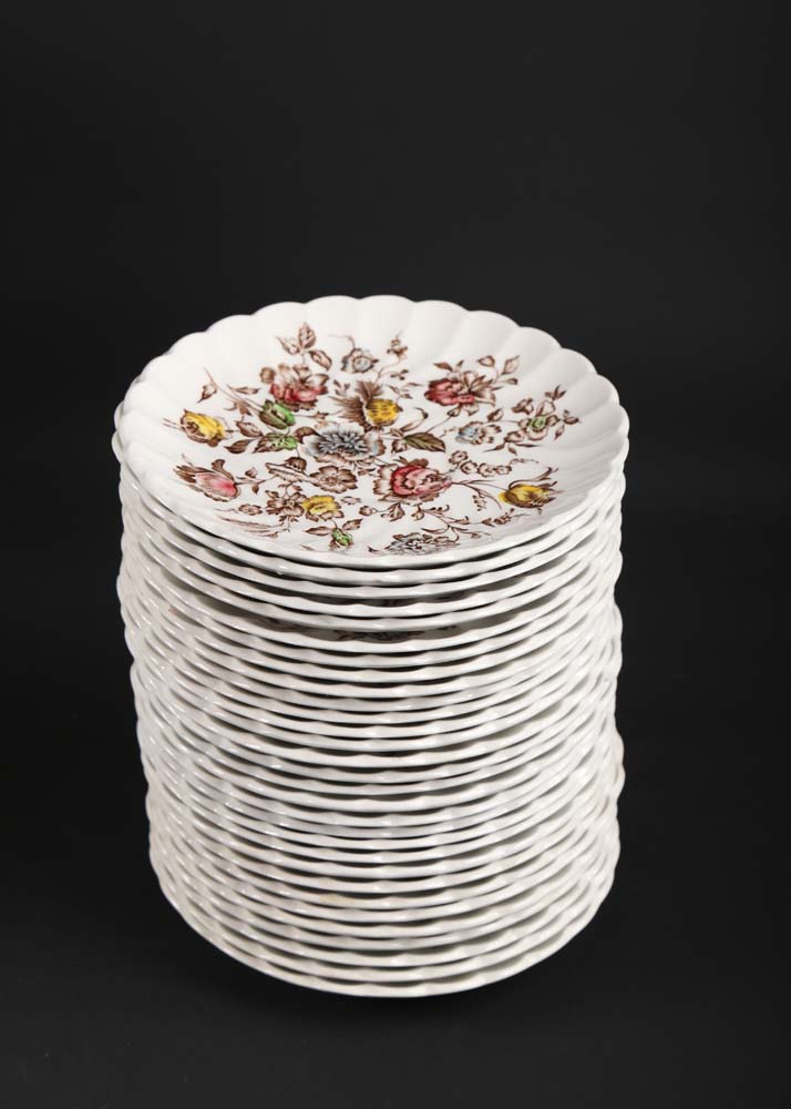 Johnson Brothers "Staffordshire Bouquet" Ironstone Dinnerware